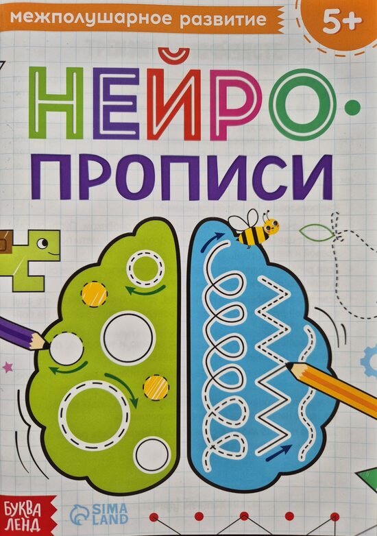 Нейропрописи. Межполушарное развитие