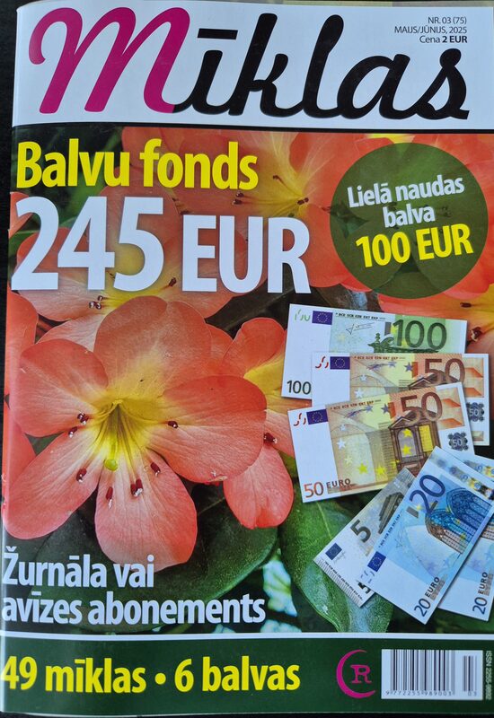 Mīklas Maijs/Jūnijs 2025