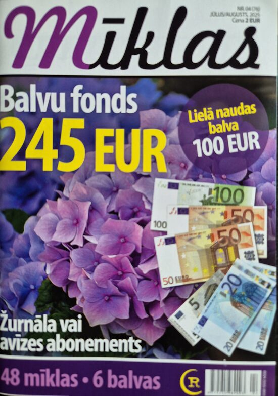 Mīklas Jūlijs/Augusts 2025