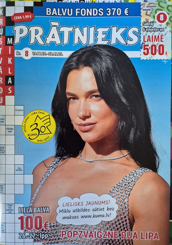 Prātnieks nr.8 2025