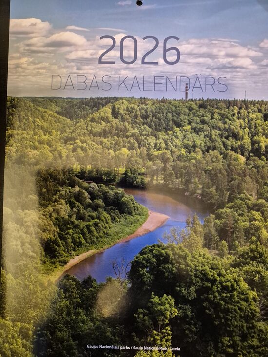 Природа. Латвийский календарь 2026