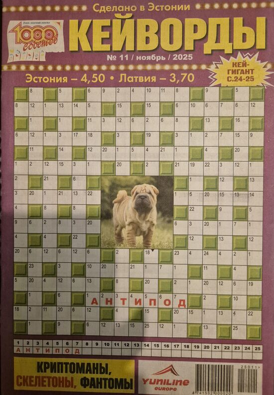 Кейворды 1000 советов нр.11 октябрь 2025г