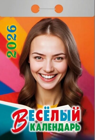 Весёлый. Календарь отрывной на 2026 год