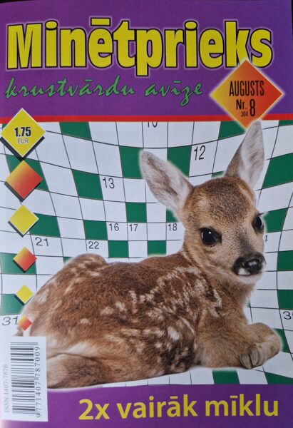 Minētprieks nr.8. Augusts 2024