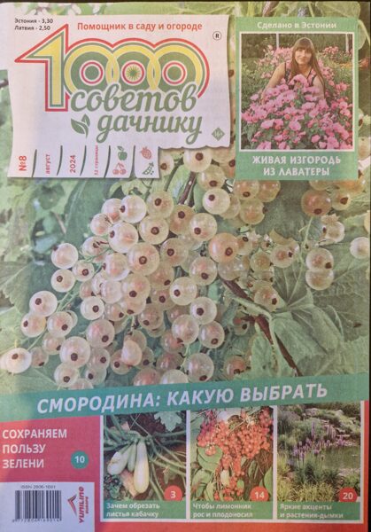 1000 советов дачнику. Нр8 2024г