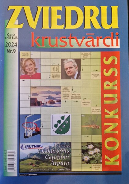 Zviedru Krustvārdi Septembris 2024